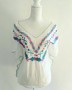"Love Stitch" tunic